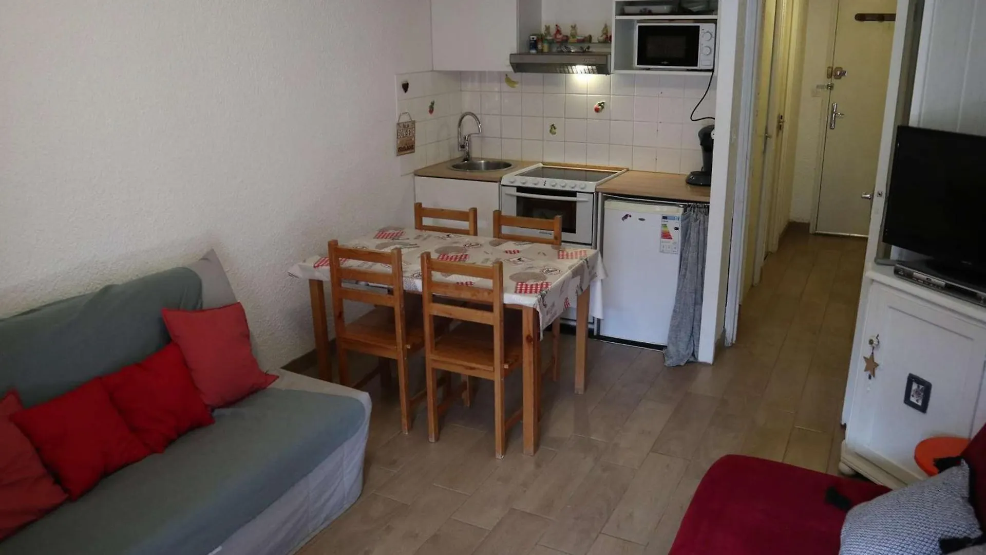 Studio Pour 5 Avec Balcon Et Chaise Haute - Fr-1-322-572 Les Orres
